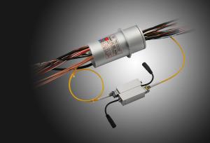 Wholesale Compact Fiber Slip Ring Rotary Joint Electrical Connector With Single Channel from china suppliers