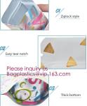 Oem Package Small Flat Silver Zip Lock Mylar Aluminium Foil Square Bottom Food
