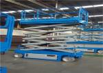 10 M Standard Self Propelled Electric Scissor Lift Automatic 25 Amp Battery
