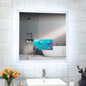 Wholesale Rectangle Wall Mounted Smart TV Mirror Defogger Space Saving High Visibility from china suppliers