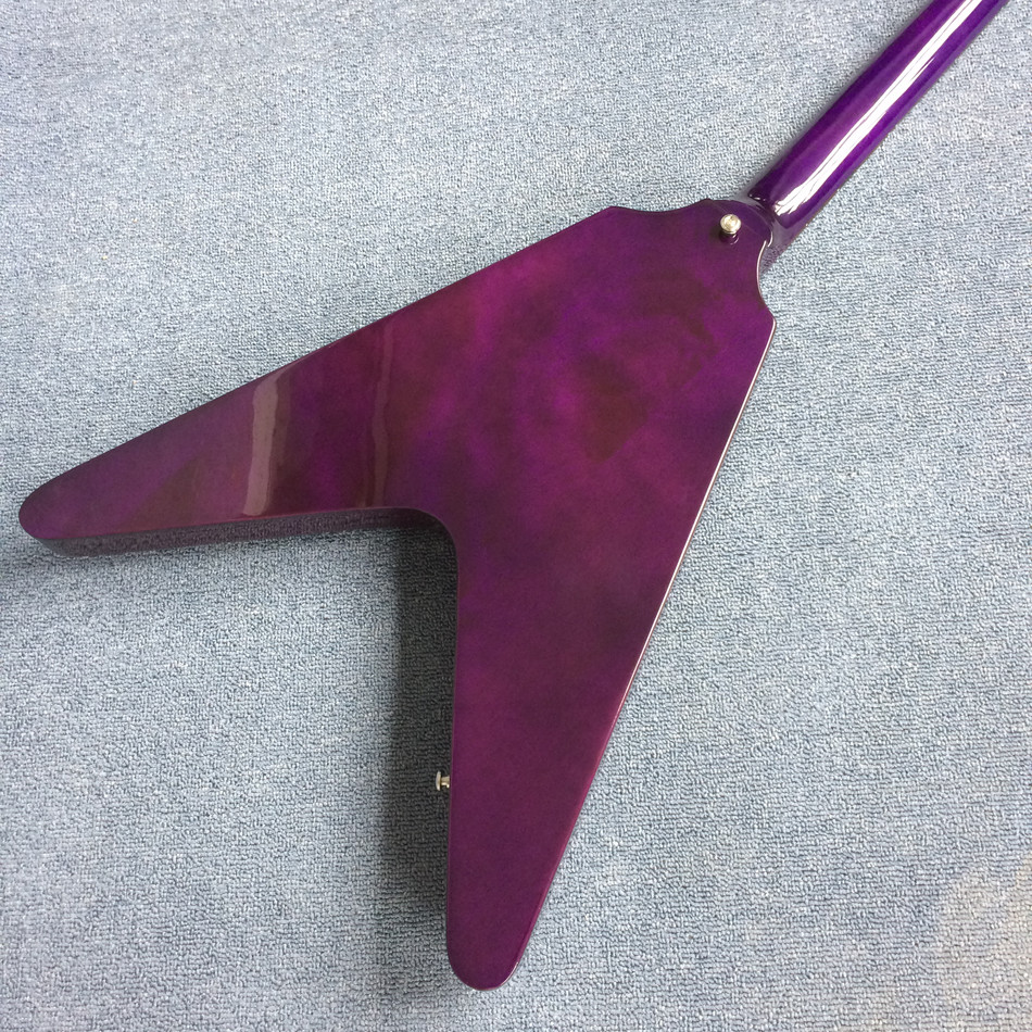 High-quality custom V style electric guitar rosewood fingerboard
