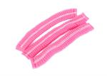 100 Pcs/Bag Pink Disposable Hair Bonnets Breathable Dust Cap For Eyebrows Tattoo