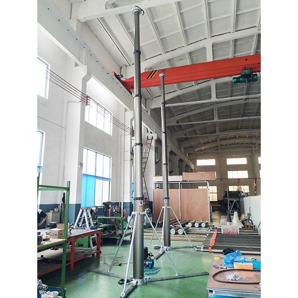 9m Heavy Duty High Pneumatic Telescopic Masts-Lighting Telescopic Mast-PHT