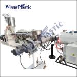 90 / 33 HDPE Pipe Extruder 110mm 315mm Pe Water Pipe Machine