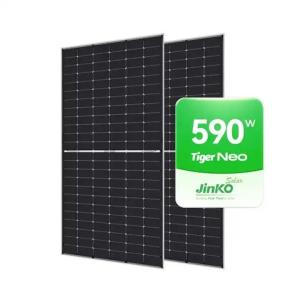 Wholesale 2.0mm Front Glass Jinko Tiger Neo N-type 72HL4-BDV 570-590 Watt Solar Panel 2278*1134*30mm from china suppliers