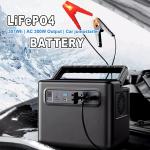 320W Lithium Portable Power Station 32700mAh 307WH Lifepo4 Solar Energy System