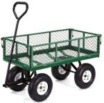 Easy Storage Garden Wagon Cart Easy Maintenance Outdoor Folding Wagon