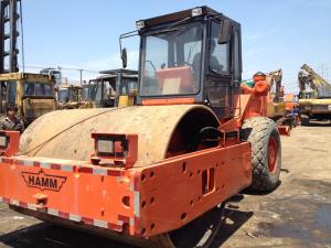 China Single Drum Vibratory Second Hand Road Roller , HAMM 2520D Smooth Drum Roller  on sale