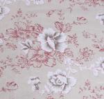 Retro Flower Printing 11.8" Fabric Cube Storage Bin