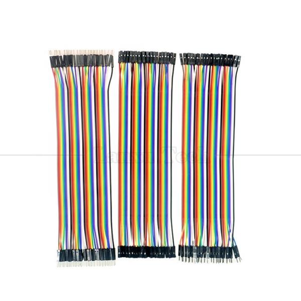 40 PIN Male Female to Male Female Dupont GPIO Cable Breadboard Jumper Wire for