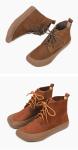 HZM037 Original Ethnic Style Retro Embroidered Women'S Short Boots Autumn And