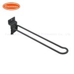 Supermarket Slatwall Display Hook Double Euro Slat Wall Accessories