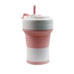 550ml Collapsible Silicone Drinking Glass Travel Mug Coffee Cup BPA Free