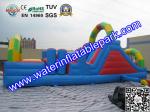 0.55mm PVC Tarpaulin Inflatable Obstacle Course Rental Waterproof And Fireproof
