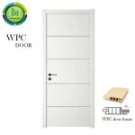 Hollow Upvc WPC Door Frame Composite FIsrael Flame Retardant Bathroom Use