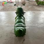 Amusement Park Caterpillar Scooter Playground Equipment Realistic Cartoon Ride