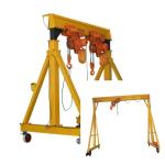 Aluminum Alloy Portable Gantry Crane 3 Ton Mobile Gantry Cranes Remote Control