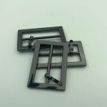 Customized 25mm Nickel Needlepoint Belt Buckle With Electroplating