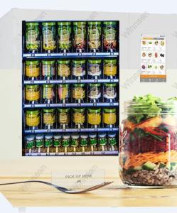Wholesale Full Automatic Combination Salad Vending Machine 22 Inch from china suppliers