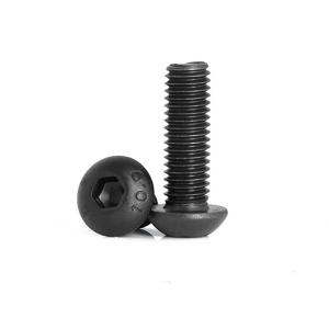 Wholesale DIN7380 Button Head Allen Bolts in Black Oxide for 10.9 Grade M3 M4 M5 M6 M8 M10 M12 from china suppliers