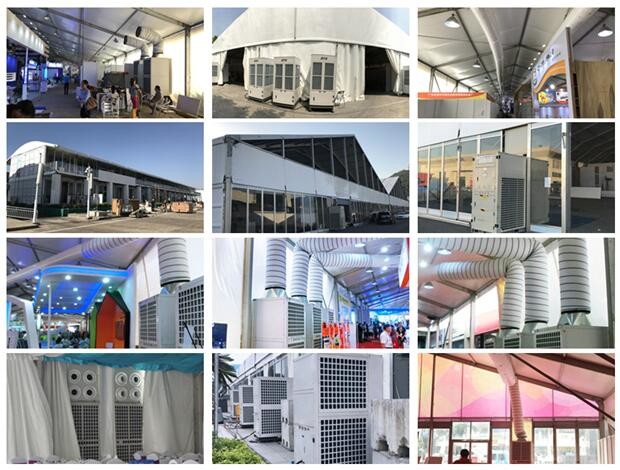 14.5KW Indoor Aircon Unit 5HP 4 Ton Temporary Emergency Cooling Usage