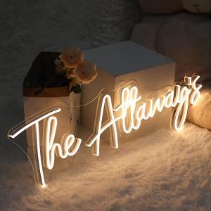 Wholesale Custom For Wedding Decorate Christmas Decoration Waterproof Letters Neon Sign from china suppliers