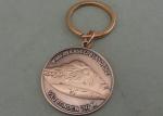 Zinc Alloy / Pewter Metal Scuba Diving Customized Key Chain, Pewter Antique