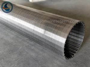 Wholesale Water Filtration Wedge Wire Screen Panels Non - Clogging Outer Diameter 169mm from china suppliers