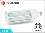 6500K DLC Approved E39 LED Corn Light 5670lm Replacement 150W HID