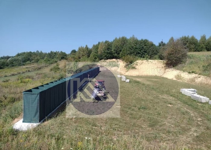 Ballistic Defensive Bastion Barrier Integrated Bulletproof Defense System Create floodwalls or wildfire containment lines