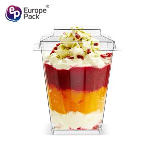 Wholesale Wholesale eco friendly disposable 5 oz plastic milkshake smoothie cups with lids from china suppliers