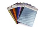 Offset Glamour Metallic Bubble Mailers 100 Microns CMYK Colored