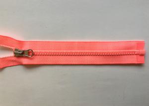 Wholesale Personality Teeth Replacement Coat Zippers , Open End Invisible Zipper With Plastic Teeth For Dress from china suppliers