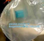 bottom unloading PE liner bag, round bottom bucket liner, plastic pail liner,
