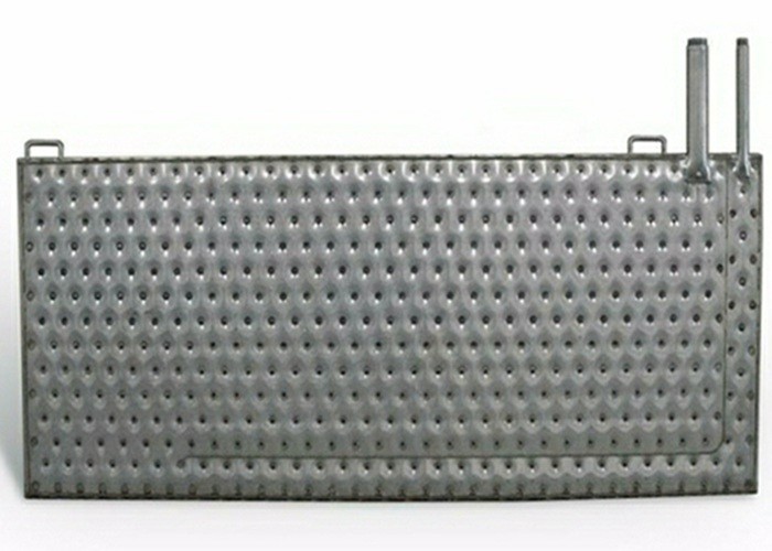SS304 Laser Welding Dimple Pillow Plate 2mm For Crystallizers Heat Exchangers