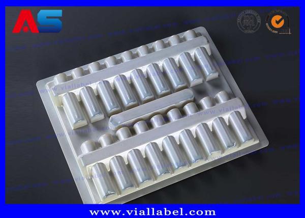 Plastic Pen Cartridge Blister Clamshell Packaging Tray 60 um Thickness Clear