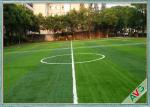 Abrasion Resistance Football Artificial Turf , Synthetic Grass For Soccer Fields
