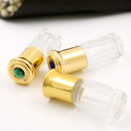 3 ml small glass perfume Roll-On Bottles