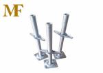 Adjustable Zinc 25um BS1139 En74 Tower Scaffold Screw Jack