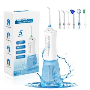 Wholesale 300ml Handheld Portable Water Flosser IPX7 Waterproof Oral Irrigation Cordless Rechargeable Tooth Cleaner from china suppliers
