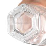 350ml 500ml Shaped Bottle for Whiskey Gin Liquor Hot Stamping Surface Coated