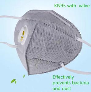 Wholesale Pm2.5 Kn95 Face Mask Anti Dust Washable Unisex Foldable With 3.0 Respiratory Valve from china suppliers