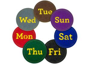 Wholesale 10*10cm Absorbent Nonslip Felt Coasters Table Decoration from china suppliers