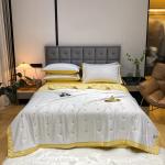 Hospital Customized Size Embroidered Tencel Four-Piece Set for Cooling Summer