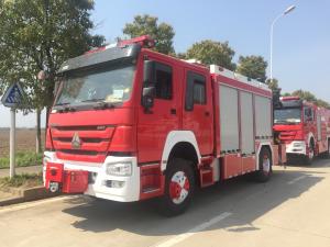 Wholesale HOWO Diesel Fire Department Rescue Trucks 4x2 350hp For Fire Fighting from china suppliers