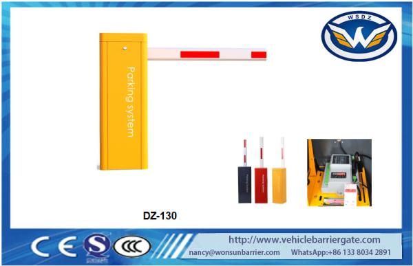 24VDC Brushless Motor Vehicle Barrier Gate Safety Boom Barrier Gate For Car