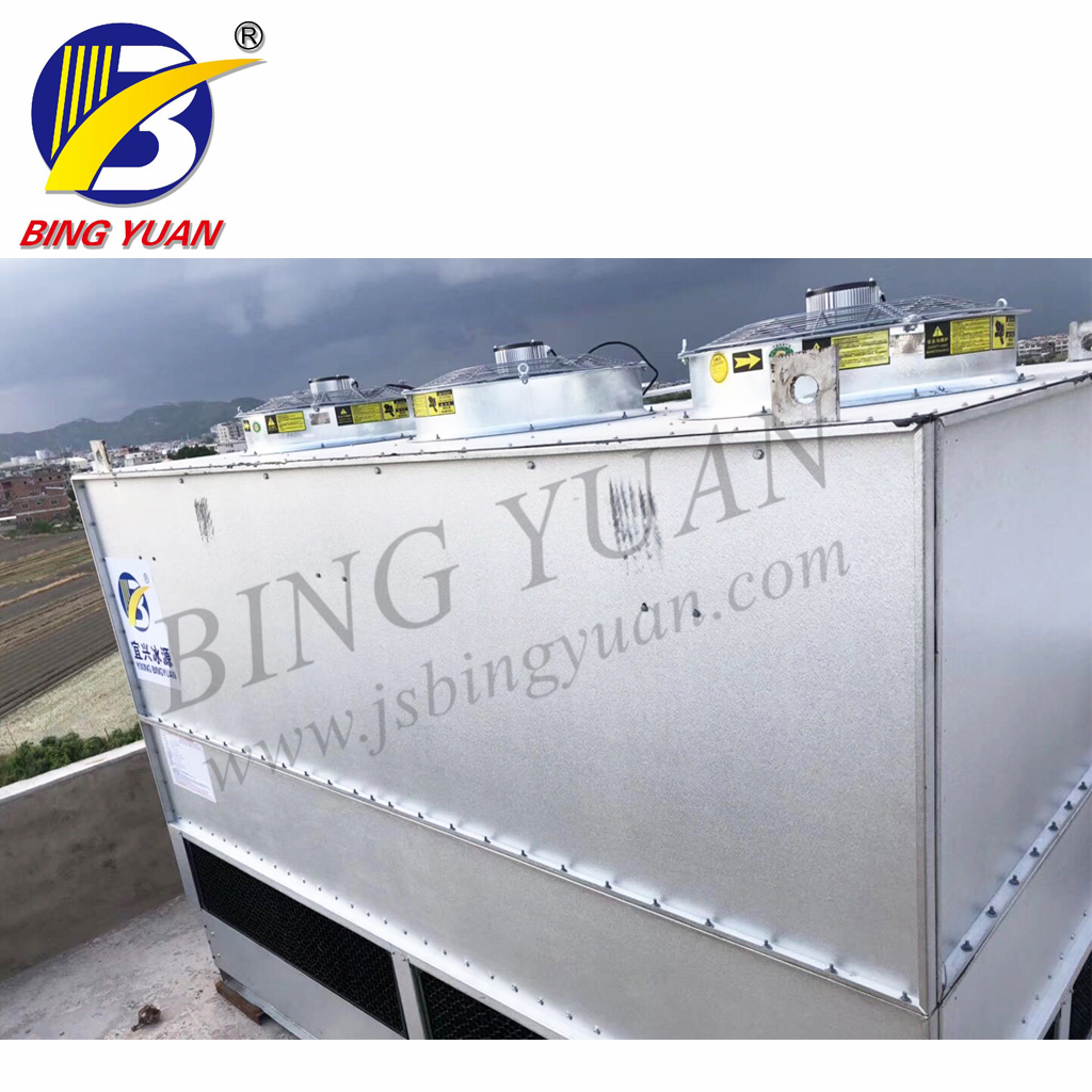 R404A 3000KG 480V Evaporative Condenser Chiller , Closed Cooling Tower