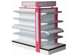 Wholesale Customized Glass Display Rack , Cosmetics Display Shelves With Light Box from china suppliers