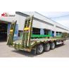 Buy cheap High Capacity Low Loader Semi Trailer, Steel Heavy Duty Low Bed Trailers from wholesalers