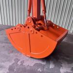 Double Cylinder Excavator Clamshell Bucket 10-12 Ton Q355B Mechanical